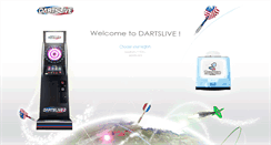 Desktop Screenshot of dartslive.com